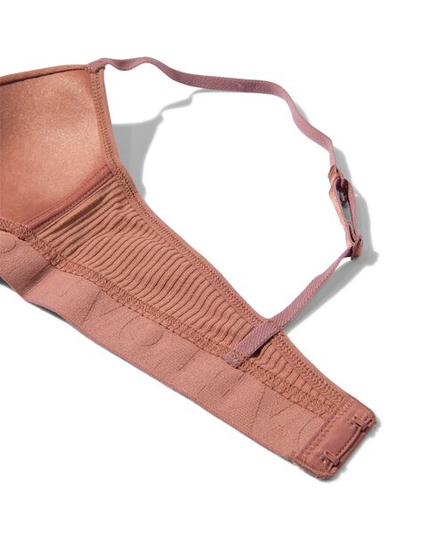 soutien-gorge préformé sans armatures marron clair