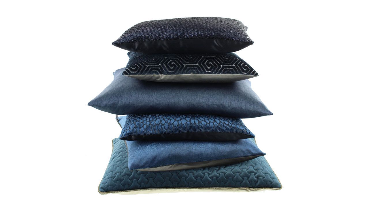 Sierkussen Indigo