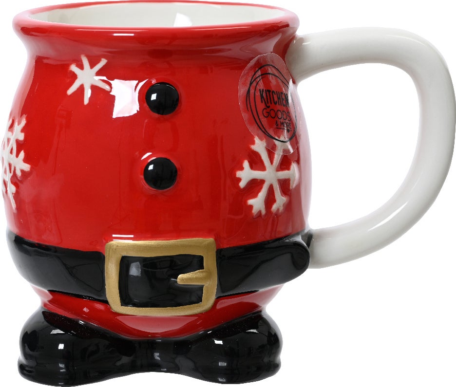 Kitchen Goods & More mok Santa rood 370 ml