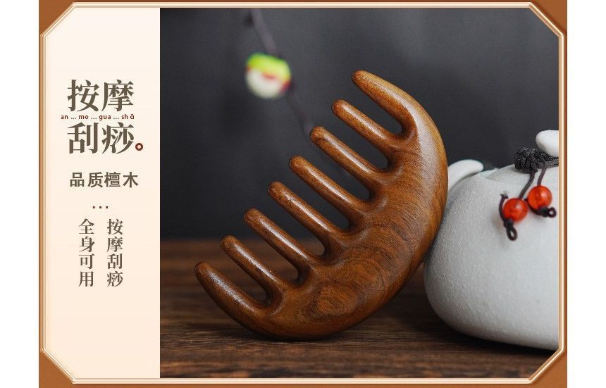 Choyu - Houten haarkam (verschillende ontwerpen)