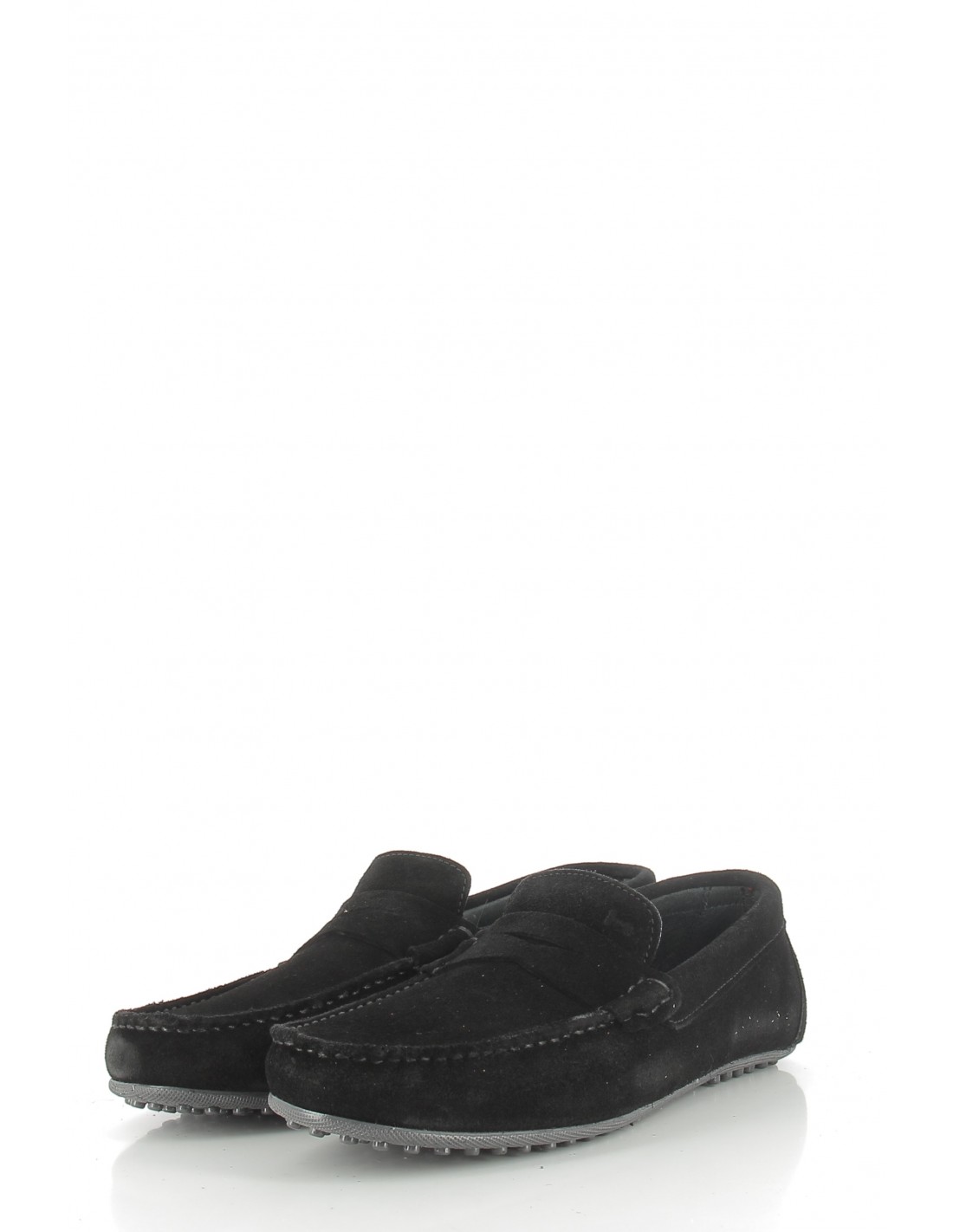 hylton mocassin homme 80743-07 daim noir