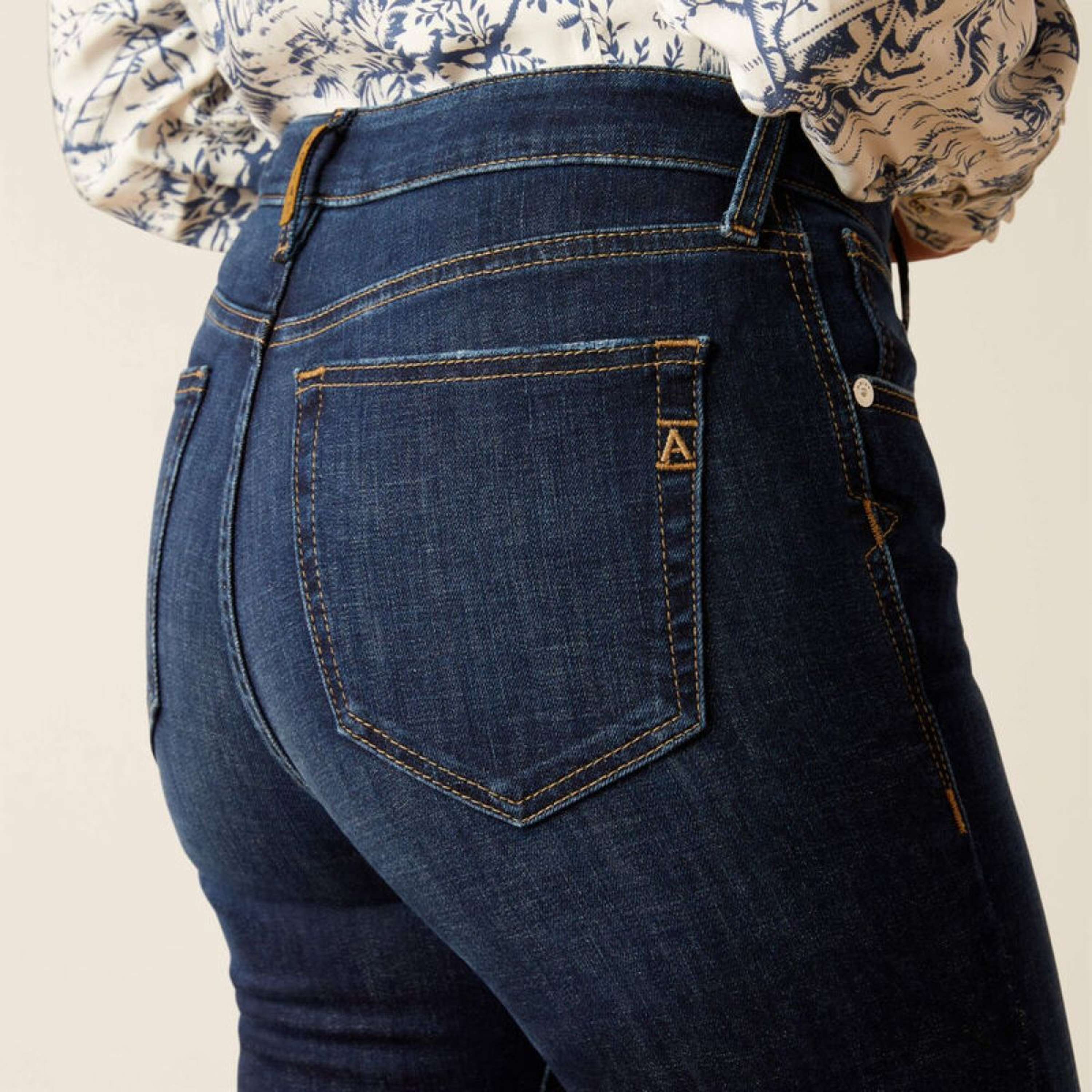 Ariat Jeans High Rise Bridle Skinny Dames Puerto Rico