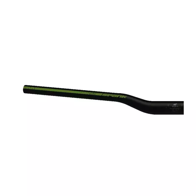 SPANK Cintre Spank Spoon diamètre 35mm, 800mm rise 25mm noir/vert