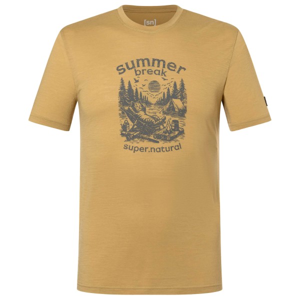 super.natural - Summer Break Tee - Haut en mérinos