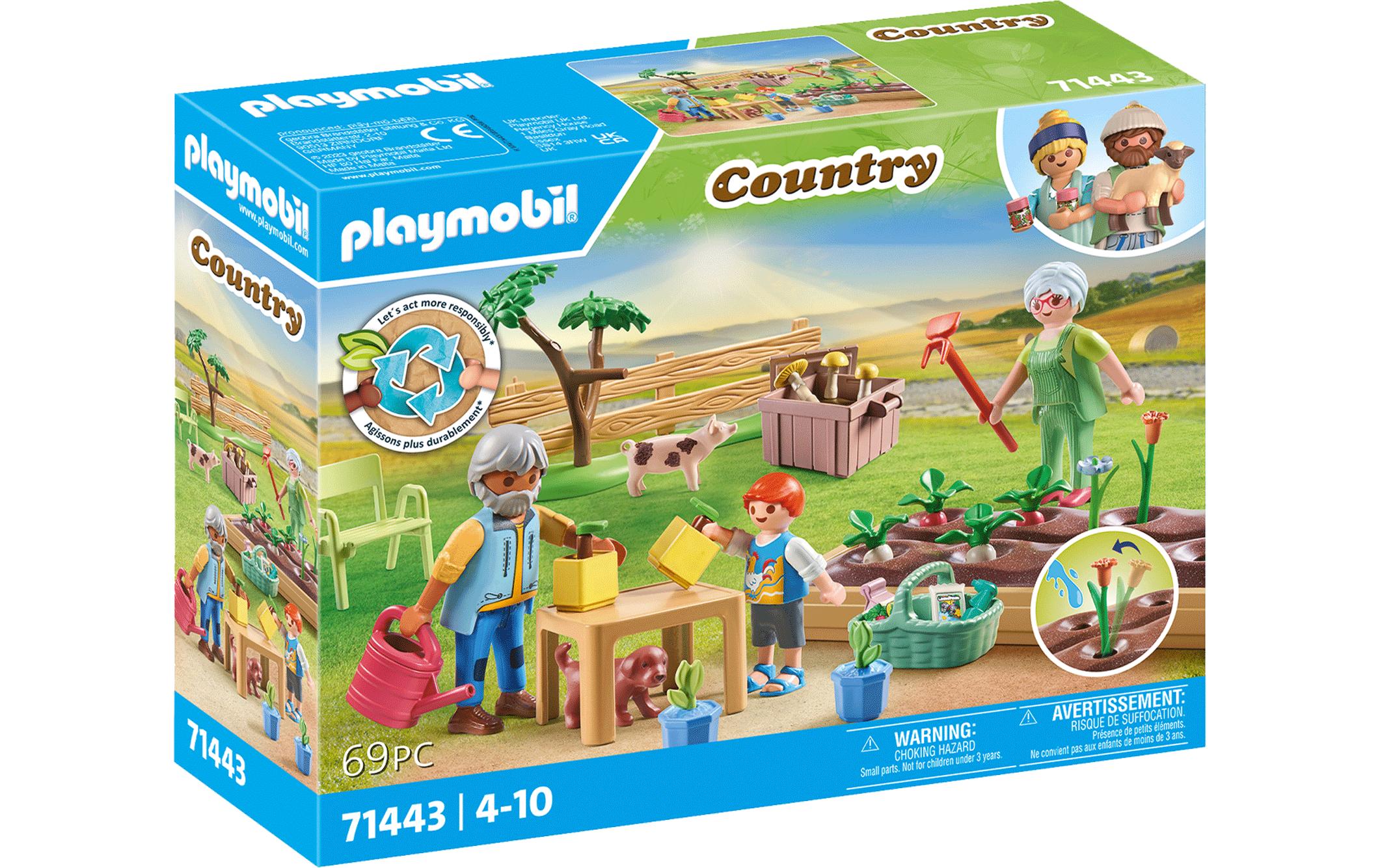 Country Idyllischer Gemüsegarten 71443Detailreiches Spielset bei den Grosseltern