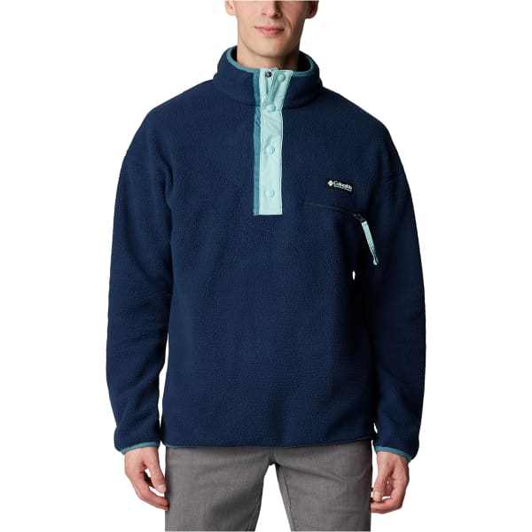 Sweat polaire COLUMBIA HELVETIA HALF SNAP FLEECE COLLEGIATE NAVY/SPRAY/CLOUDBURST