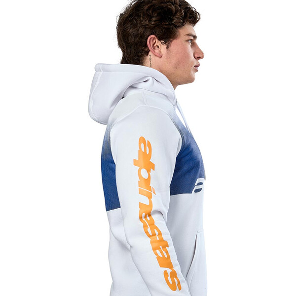 Alpinestars - Sweat à capuche Specter Blanc / Bleu