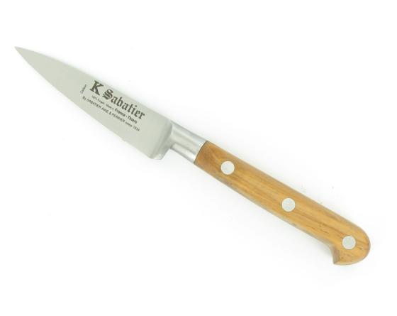 Office 7 cm - Acier Carbone - Manche Olivier Couteaux de cuisine professionnel