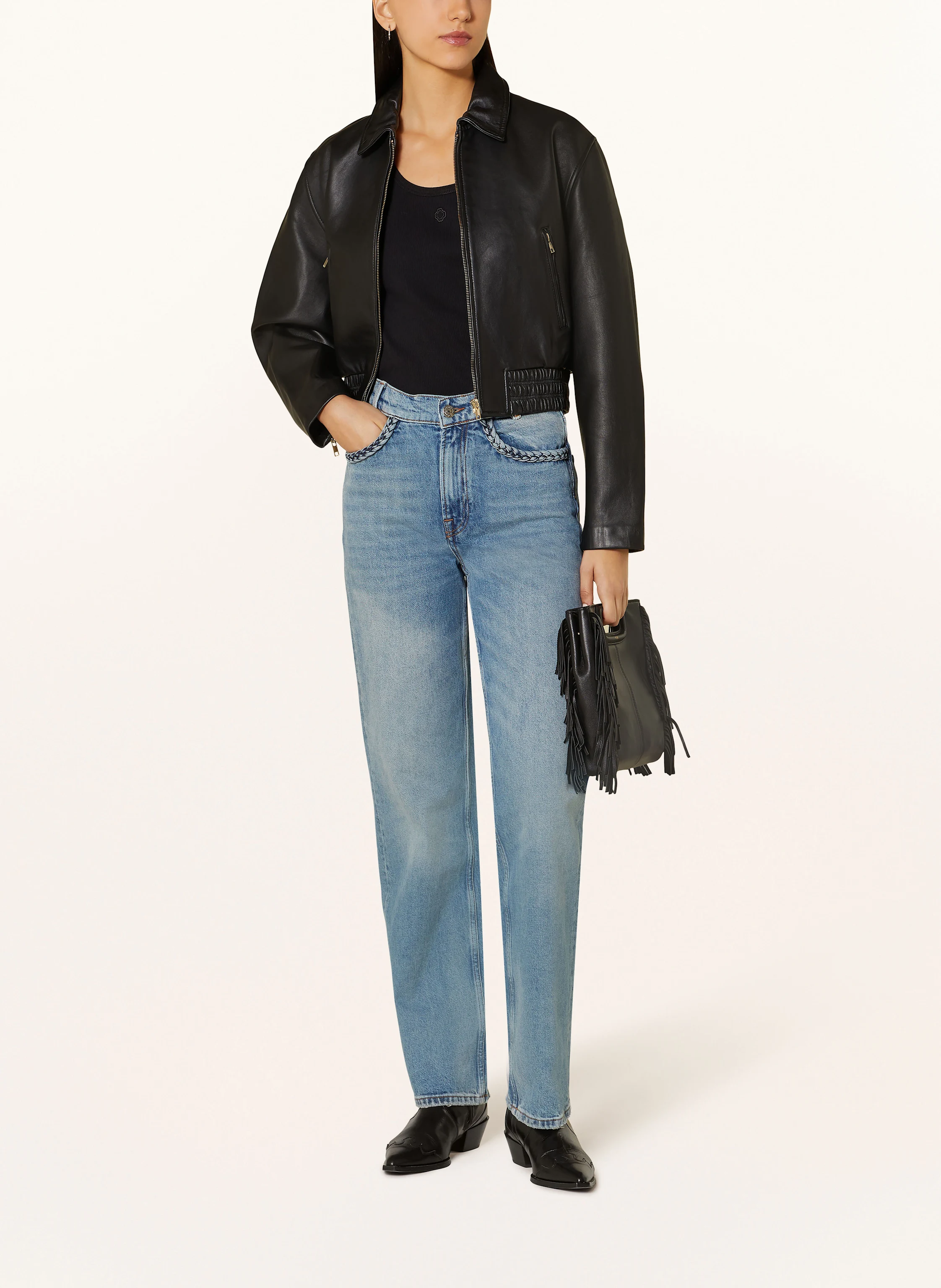 maje Straight Jeans