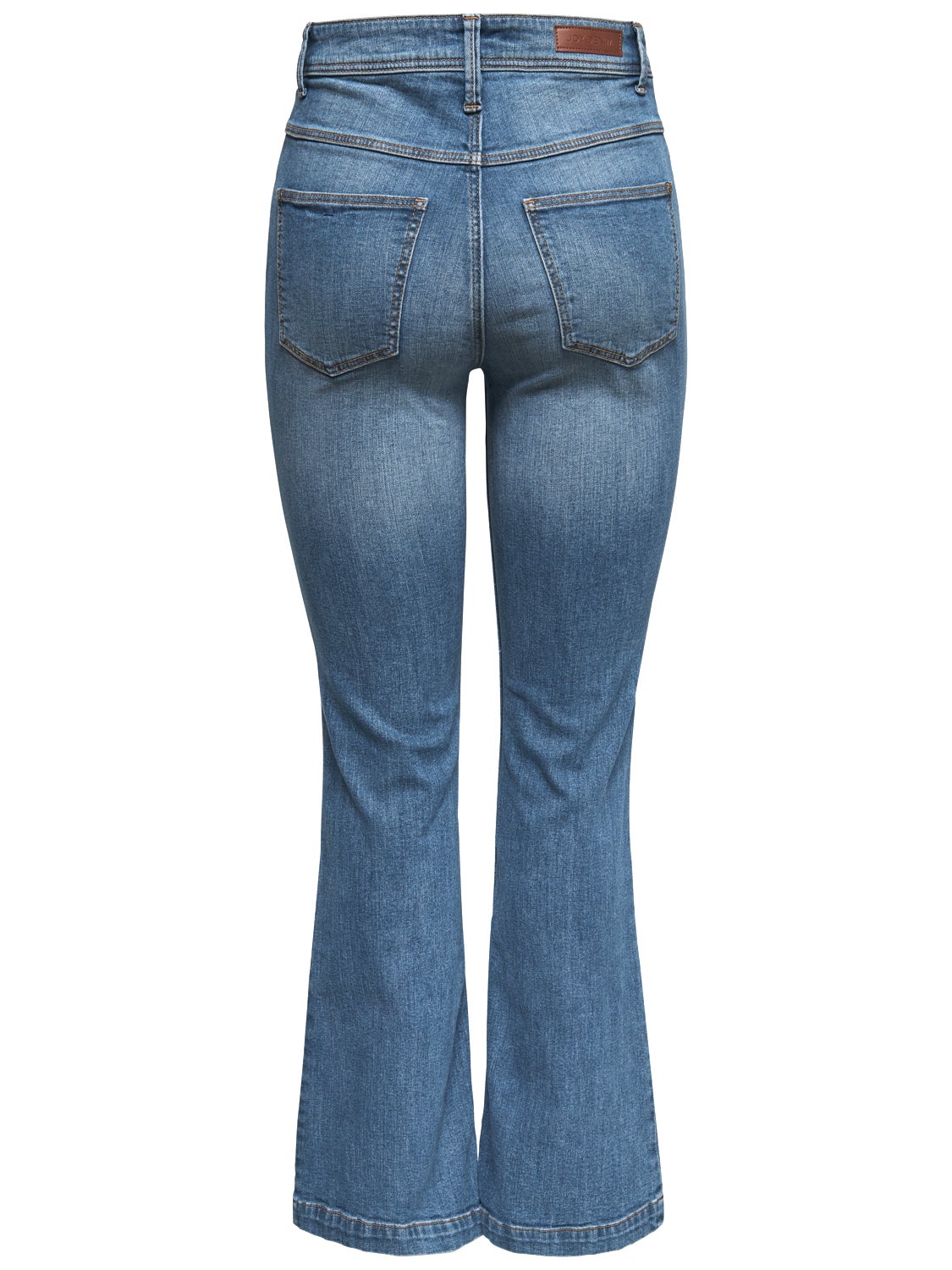 JDYFLORA Hohe Taille Ausgestellt Jeans Medium Blue Denim