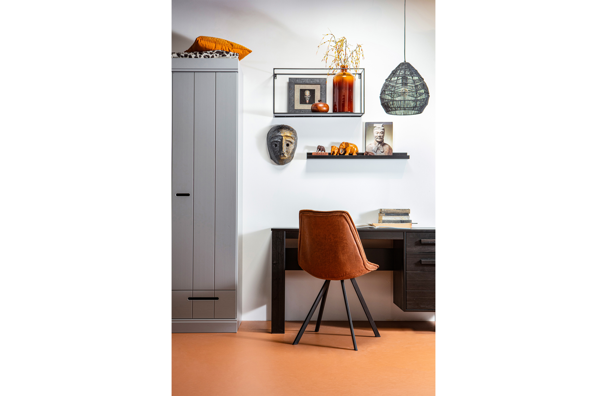 Eetkamerstoel Swen - set van 2 Swen eetkamerstoel - set van 2 - Cognac