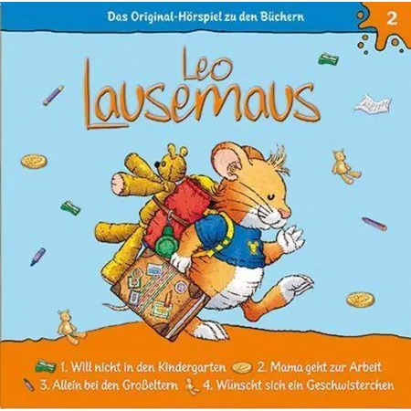 Kiddinx Hörspiel CD Leo Lausemaus 2
