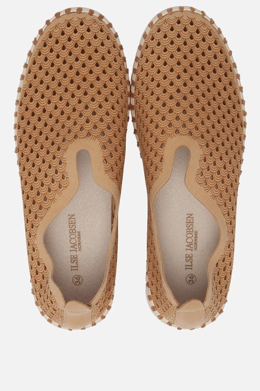Ilse Jacobsen Tulip Instappers beige Microvezel