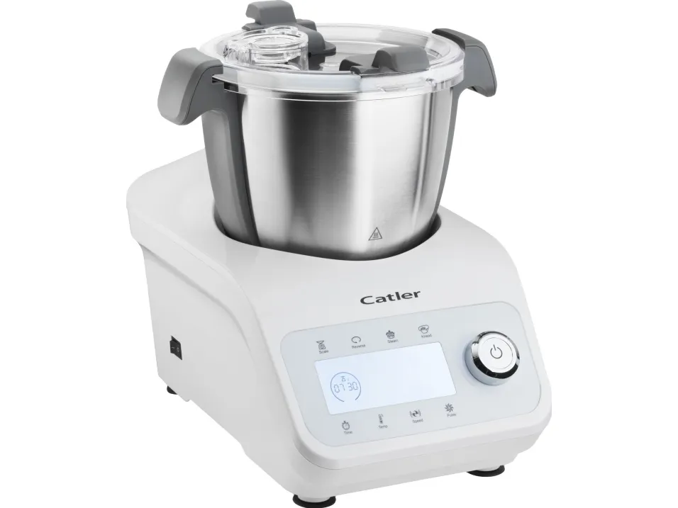 Catler TC 8010, 2,5 L, Rustfrit stål, Hvid, Dreje, Berøring, 0,95 m, 37 - 120 °C, Rustfrit stål