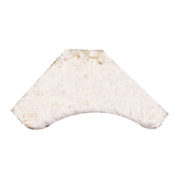 Hollat grenen gegrond 13x13 mm 270 cm