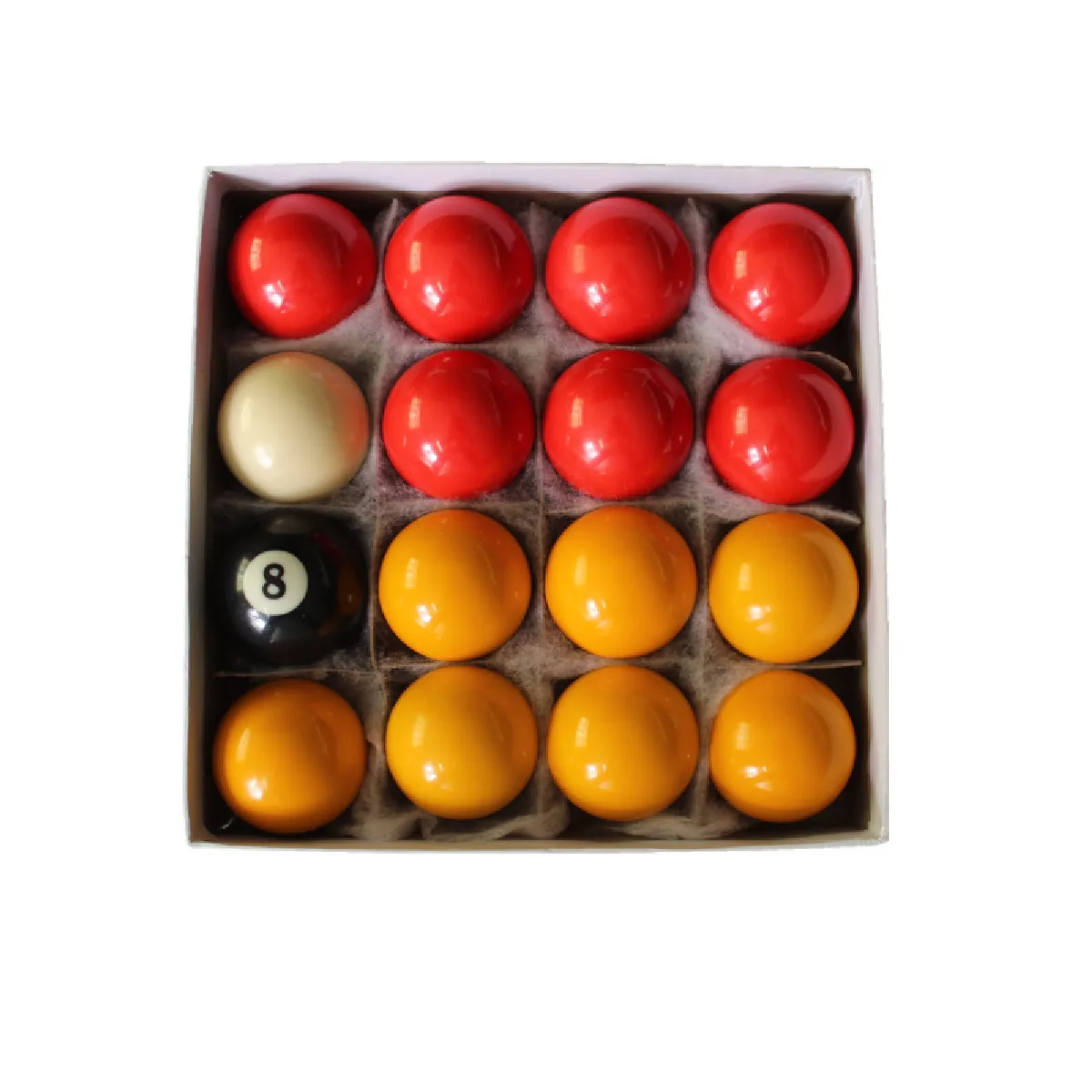 JT2D Set de 16 Boules de Billard Anglais 50,8 mm