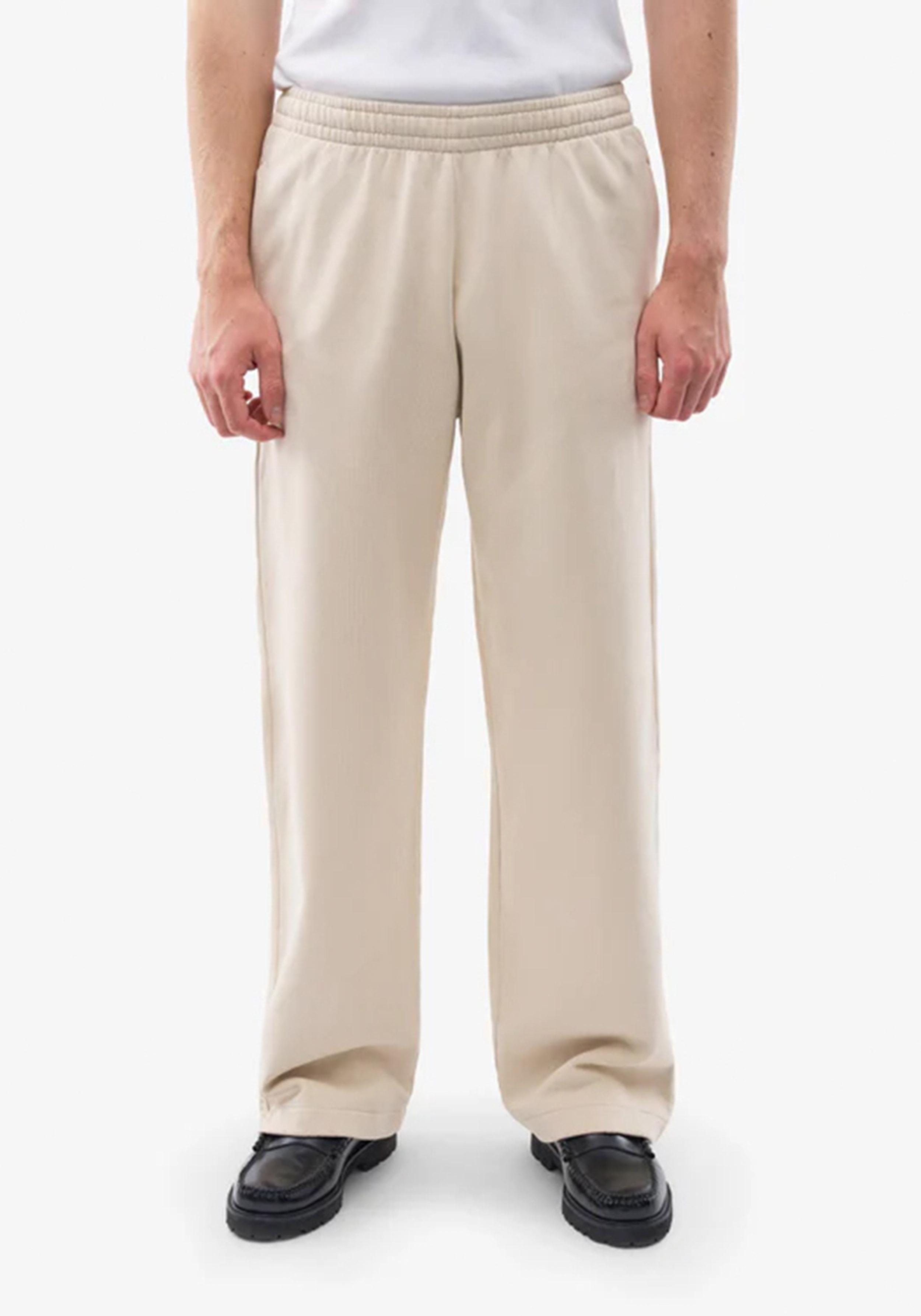 Colorful Standard Jogginghose Straight Leg Ivory White