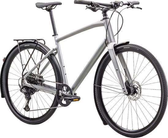 SIRRUS X 4.0 EQ City- und Alltagsvelo  satin liquid silver satin fogtnt  S