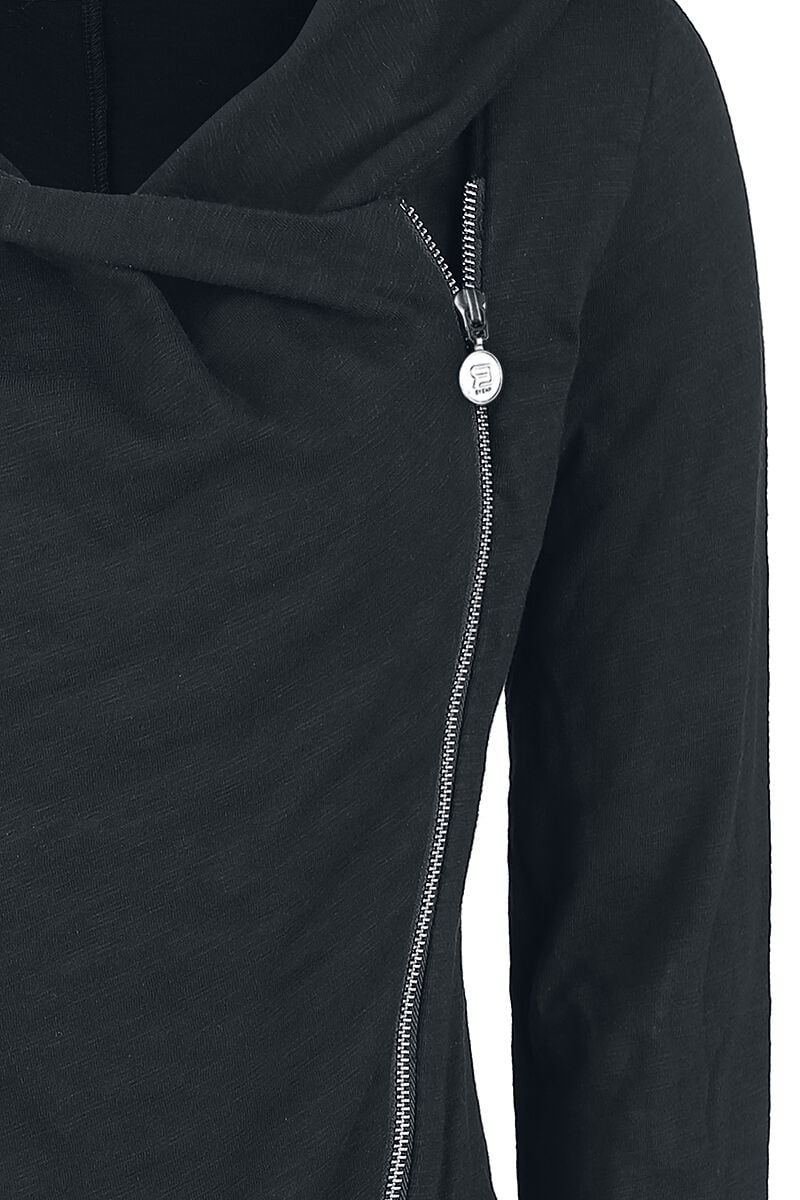 Gilet Zippé Asymétrique | RED by EMP Cardigan
