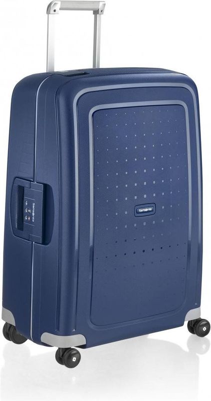 Samsonite reiskoffer - S'CURE SPINNER 69/25 (Medium) Blauw
