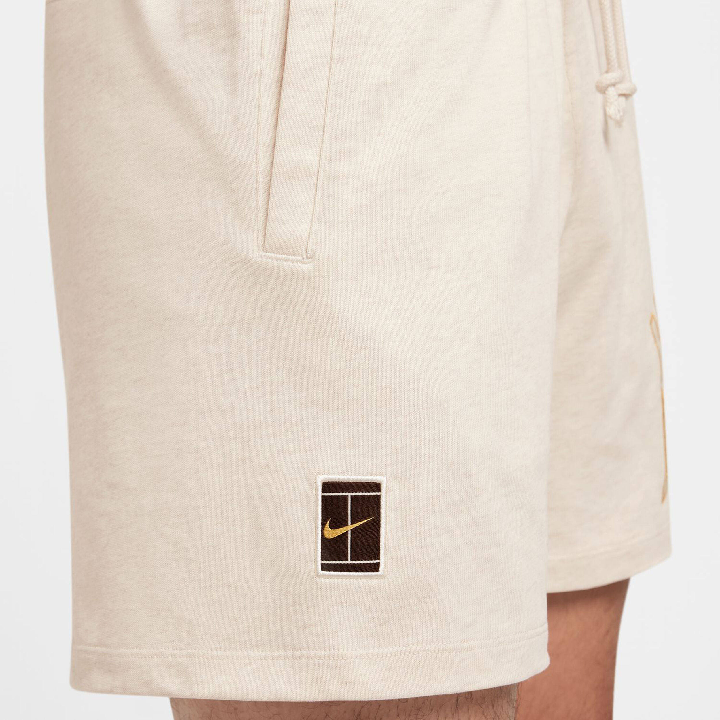 Nike Court Heritage Shorts Hommes - Crème
