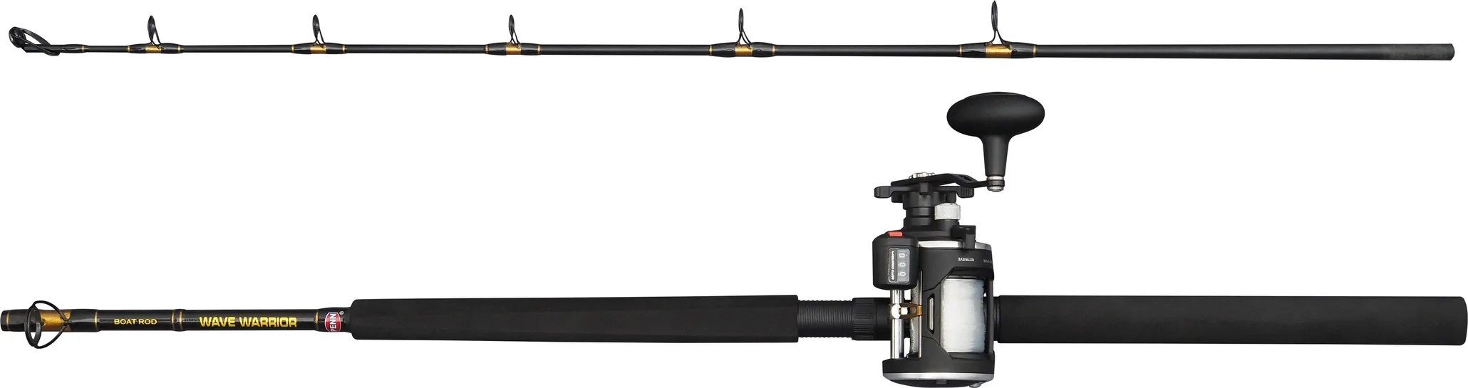 Penn Penn Wave Warrior Linecounter Combo Havfiskesett 2-Delt 6' 30lbs