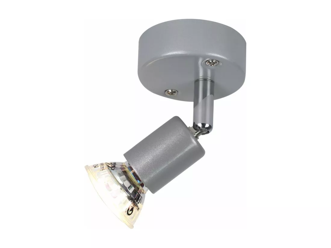 NETTLIFE Spot de plafond LED orientable GU10 1 ampoule spots de plafond salon industriel