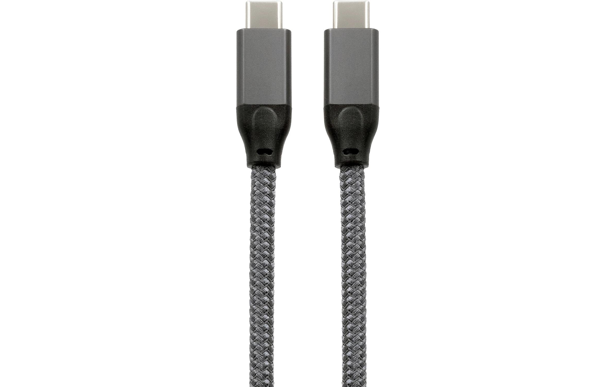 USB-Ladekabel EX-K1596 USB C - USB C 3 mDaten- und Ladekabel