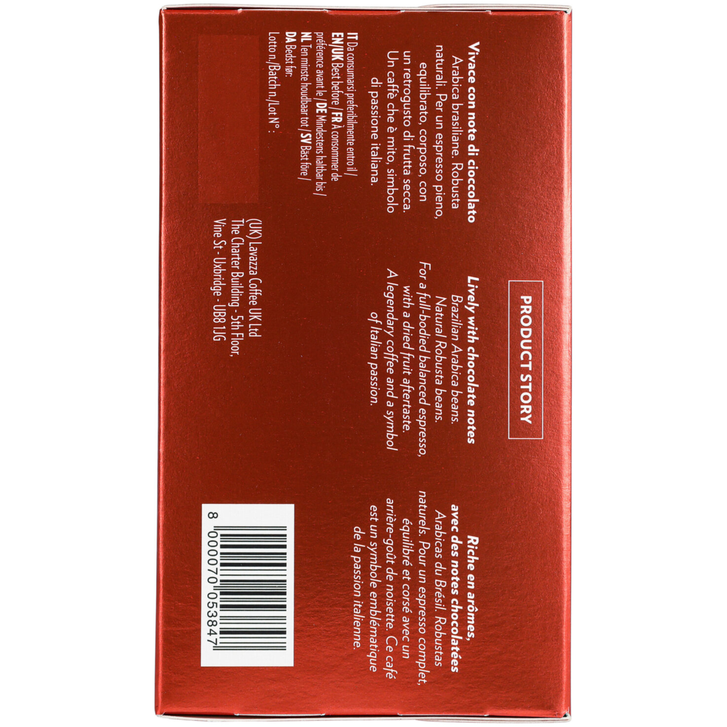 Lavazza Qualità Rossa - Nespresso compatible 30 Kapseln