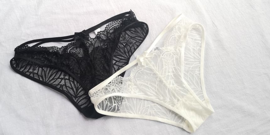Wildery - Effen kanten slip met strik