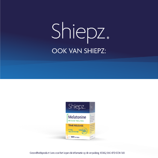 Shiepz Melatonine Original Smelttabletjes 500TB