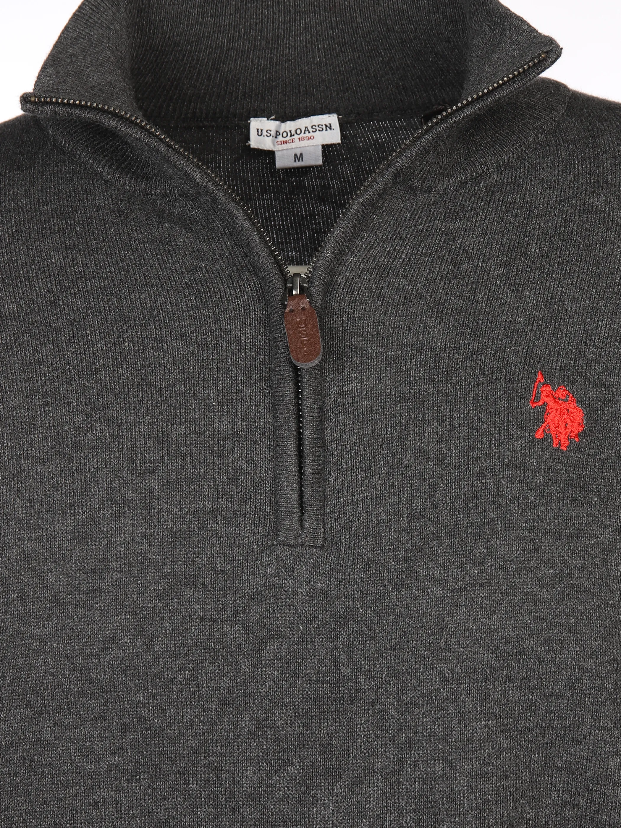 Herren Stricktroyer mit Stickerei