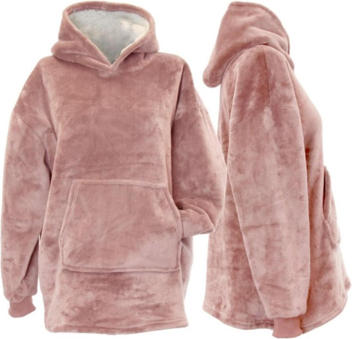 Unique Living hoodie Kids 6 tot 10 jaar roze onesize