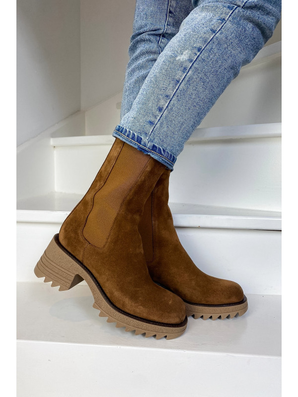 Semerdjian - Bottines MU547M3 Camoscio Fox