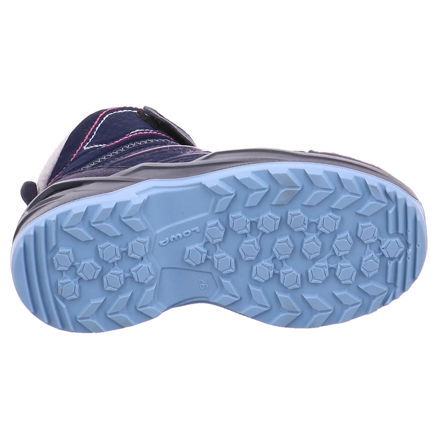 LOWA Kleinkinder-Snowboot  Membran Blau Synthetik  Winterschuh