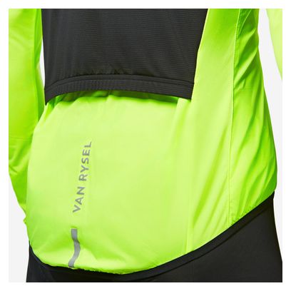 Coupe-Vent Manches Longues Van Rysel Ultralight Jaune Fluo Homme