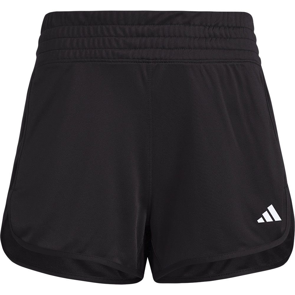 adidas Pacer Essentials Knit High-Rise Shorts Damen black