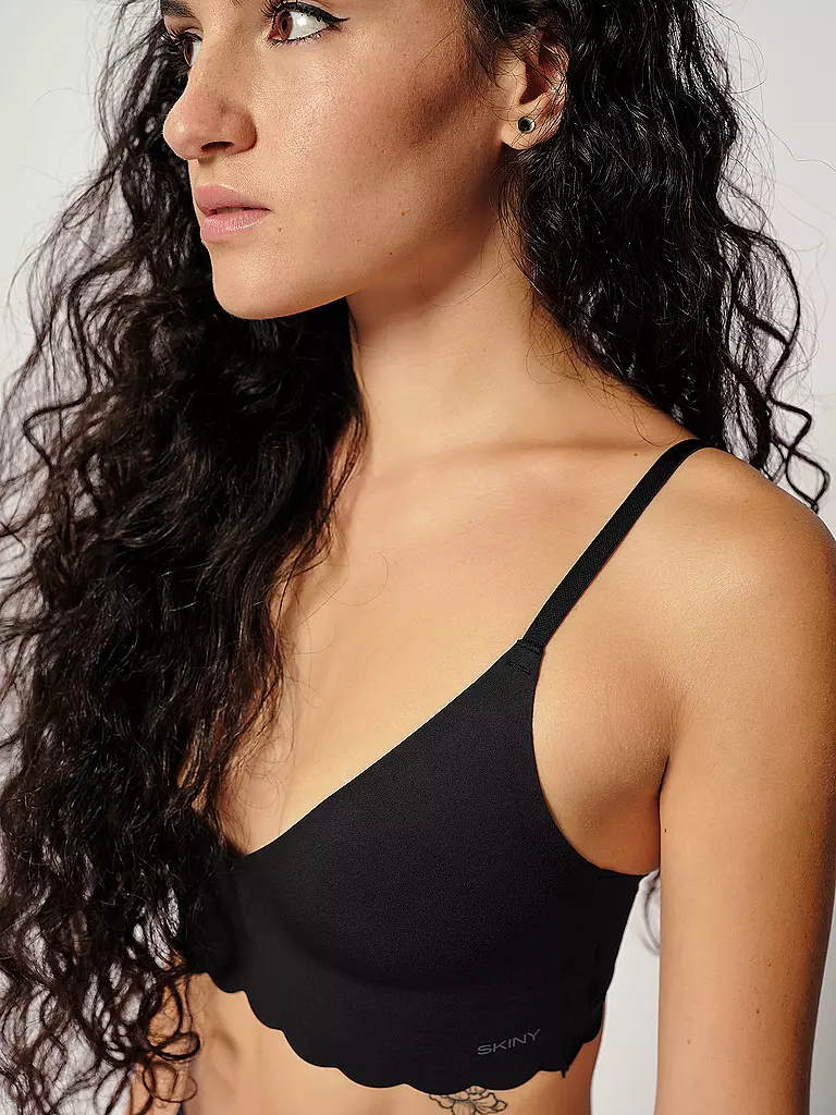 SKINY Soft BH ohne Bügel black schwarz