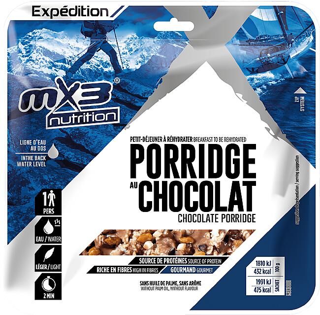 MX3 NUTRITION - PORRIDGE CHOCOLAT