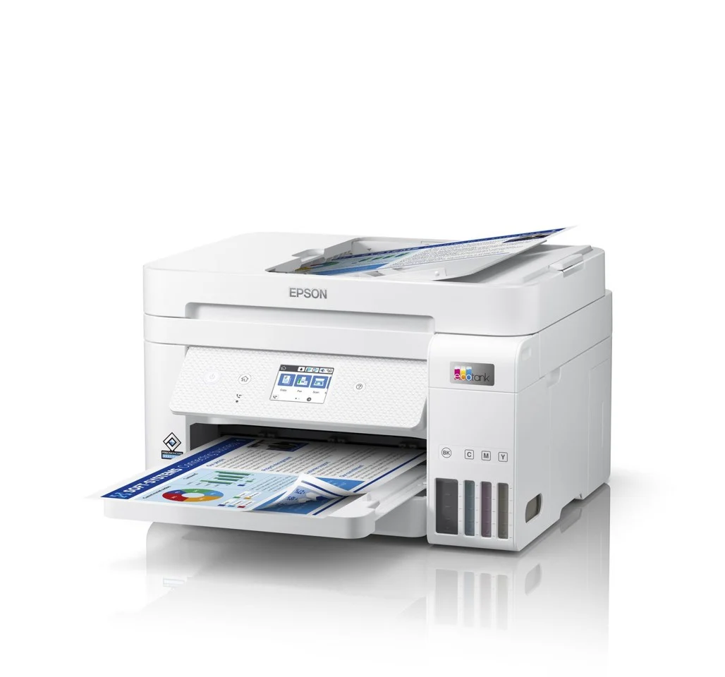 Epson - EcoTank ET-4856 Hvid Multifunktionsprinter