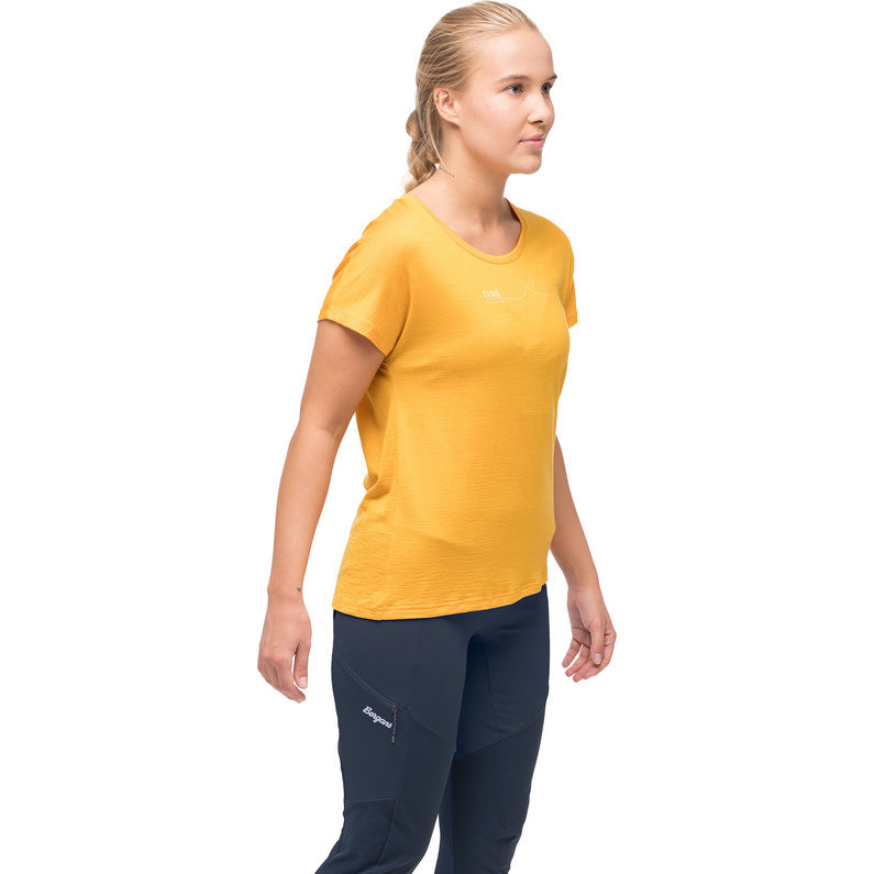 Bergans Damen Tind Crux Merino T-Shirt