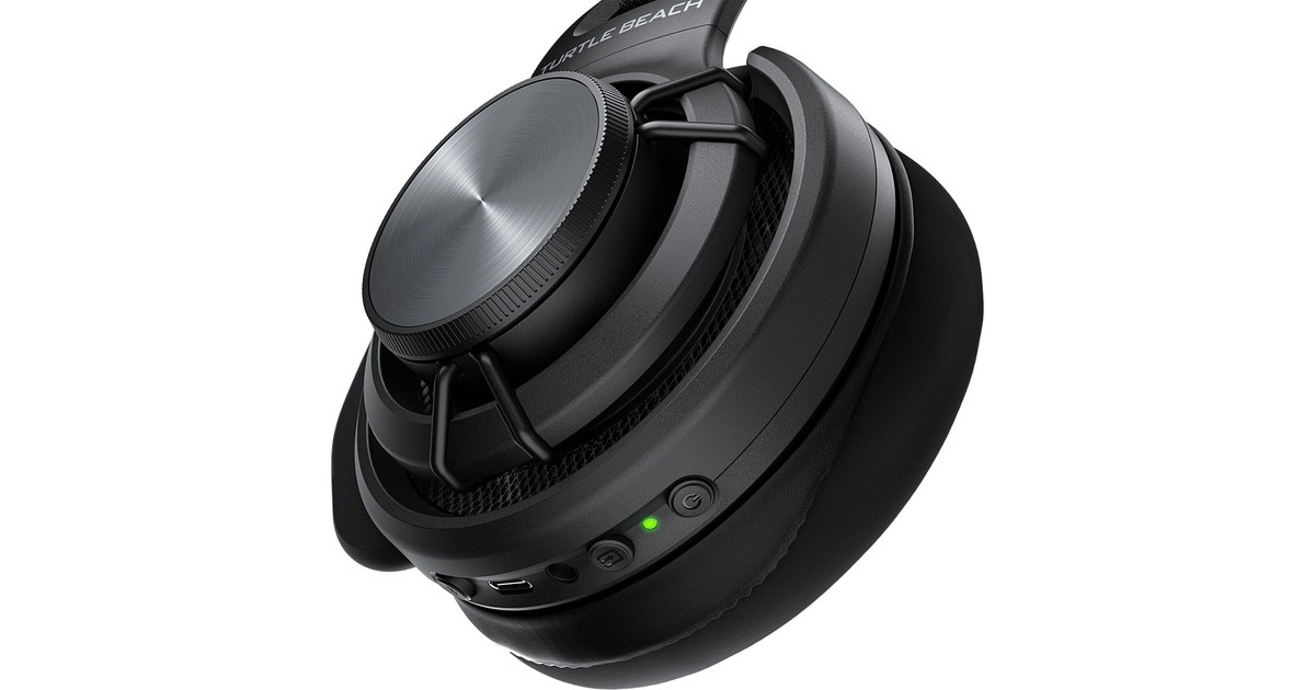 Turtle BeachAtlas Air Draadloze Open Back  over-ear gaming headset  (Zwart, PC | Playstation | Nintendo Switch | Met Bluetooth uitgeruste mobiele apparaten)
