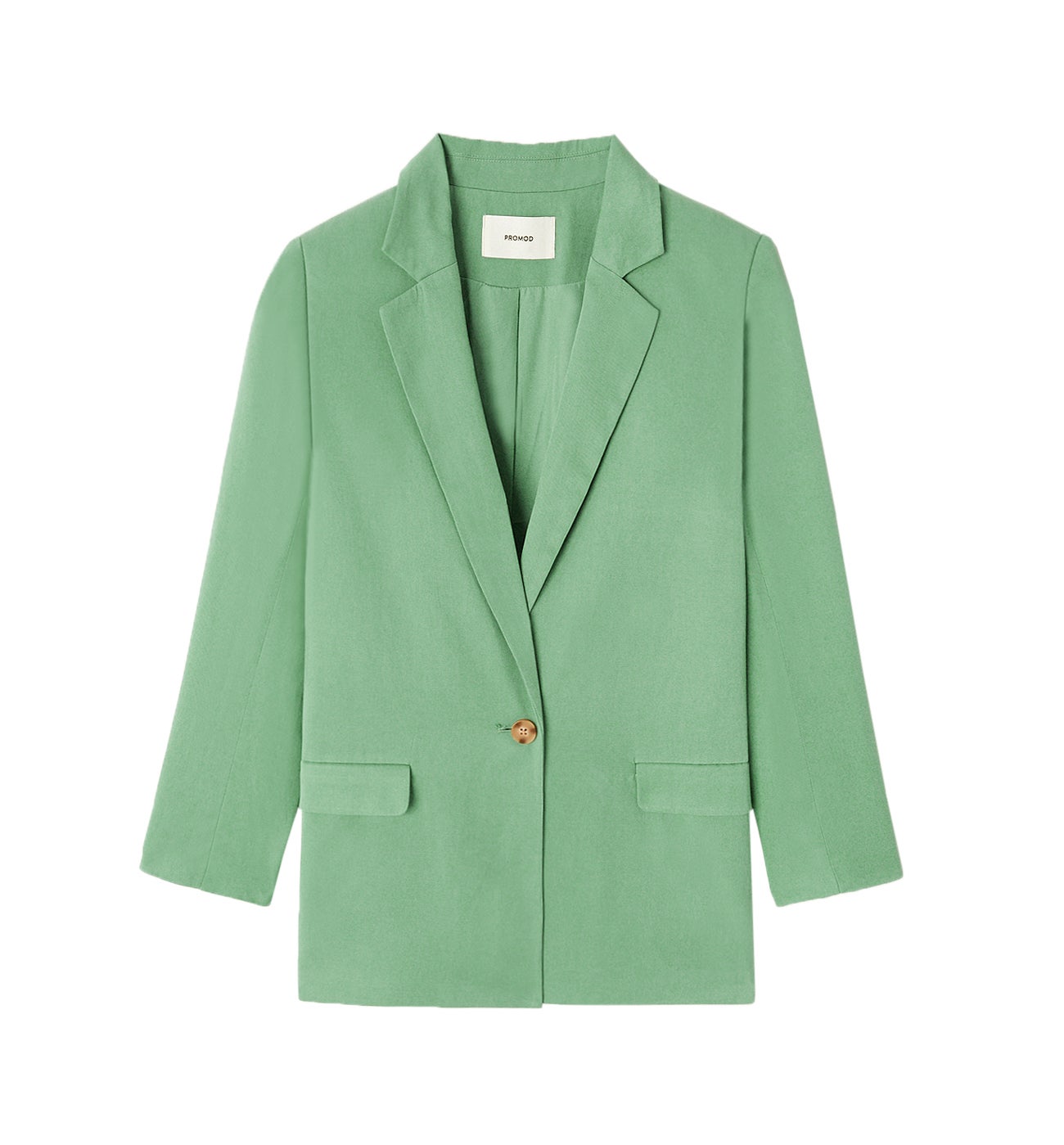 Veste de tailleur en lyocell - Turquoise