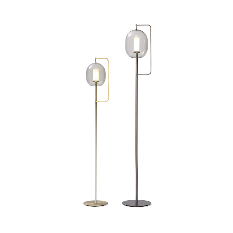 ClassiCon Lantern Medium vloerlamp LED Brass