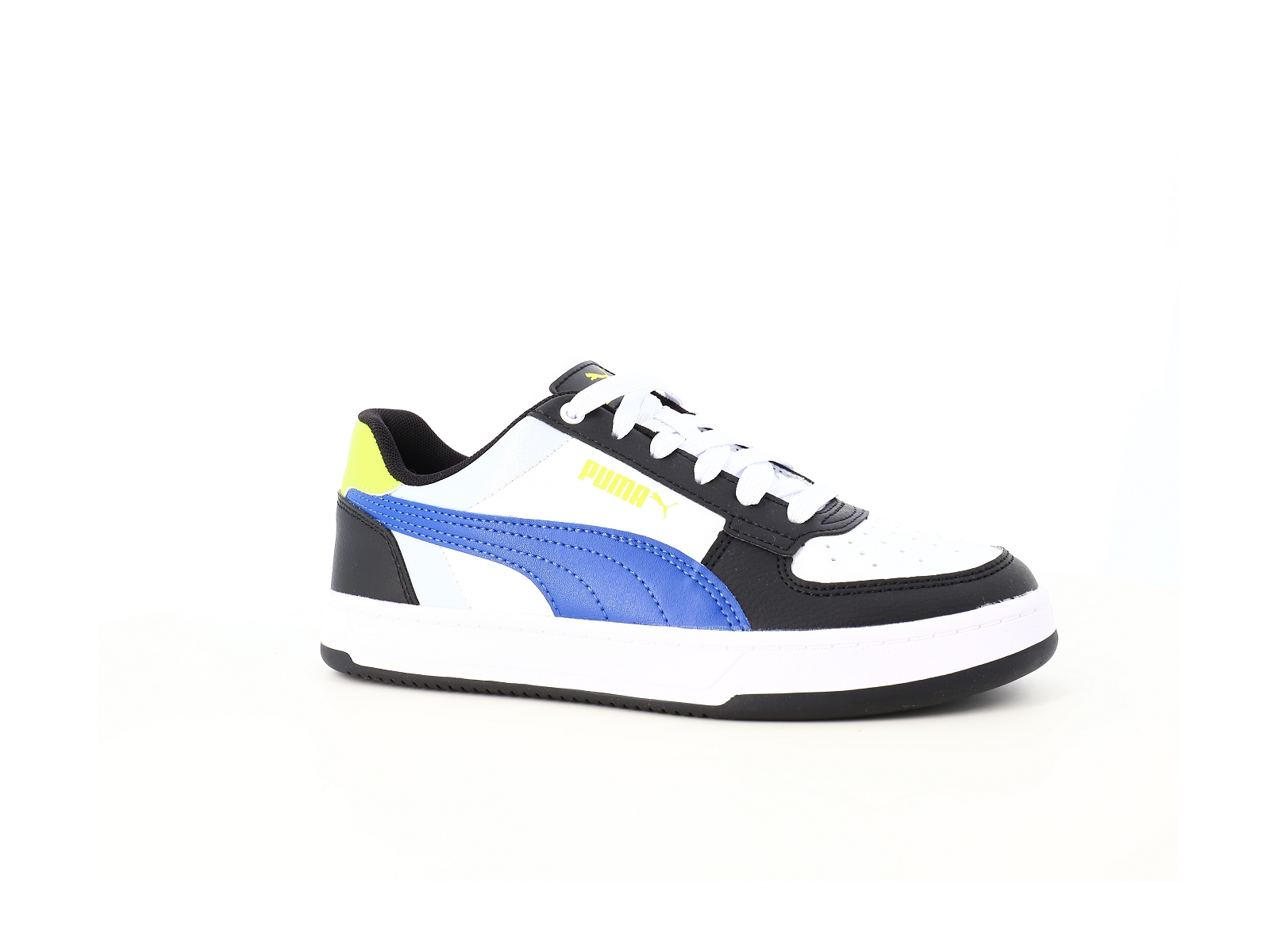 Puma-394461 Matières combinées Noir-Bleu