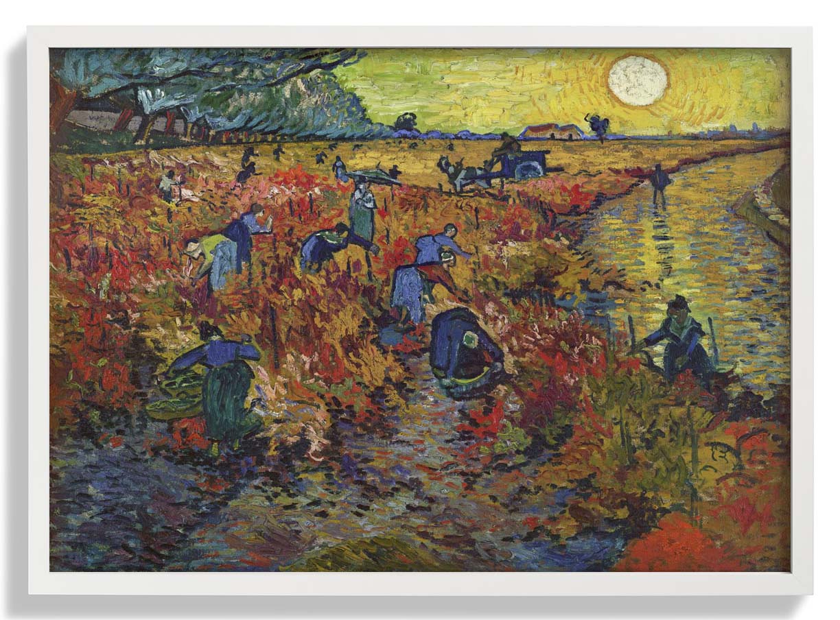Der rote Weinberg von Van Gogh