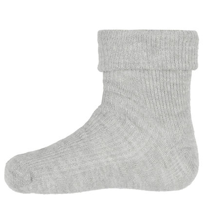 Minymo Socken - 2er-Pack - Rib - Winter Sky