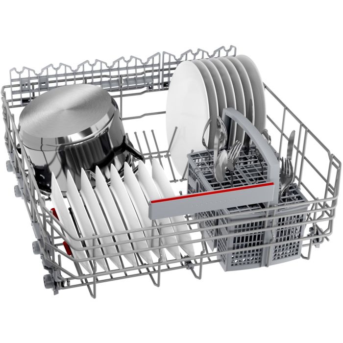 Bosch Einbau-Geschirrspüler Serie 4 SMI4EBS01D Edelstahl