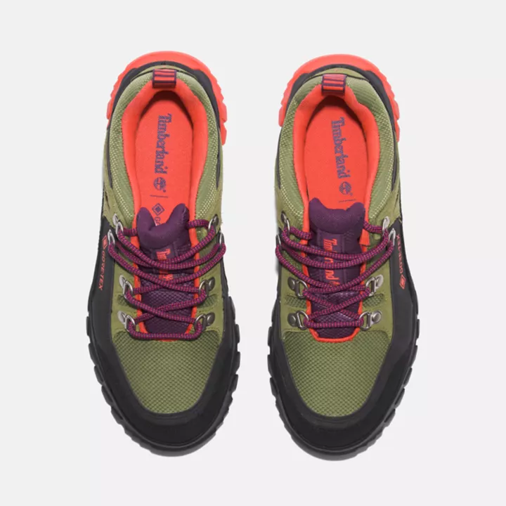 Bottine de randonnée basse en Gore-Tex Lincoln Peak pour femme en vert