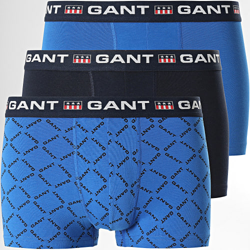 Lot De 3 Boxers 902313033 Bleu Marine Bleu Roi